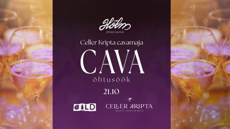 Celler Kripta cavamaja cava õhtusöök, 21.10